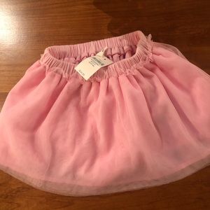 Gap pink tulle skirt